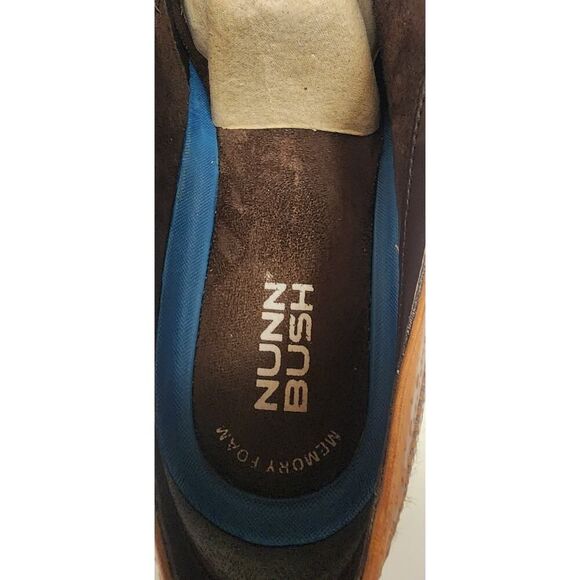Nunn Bush Men\'s Overland Cap Toe Oxford Tan Nubuck Brown Dress Shoes Size 12M main image 9